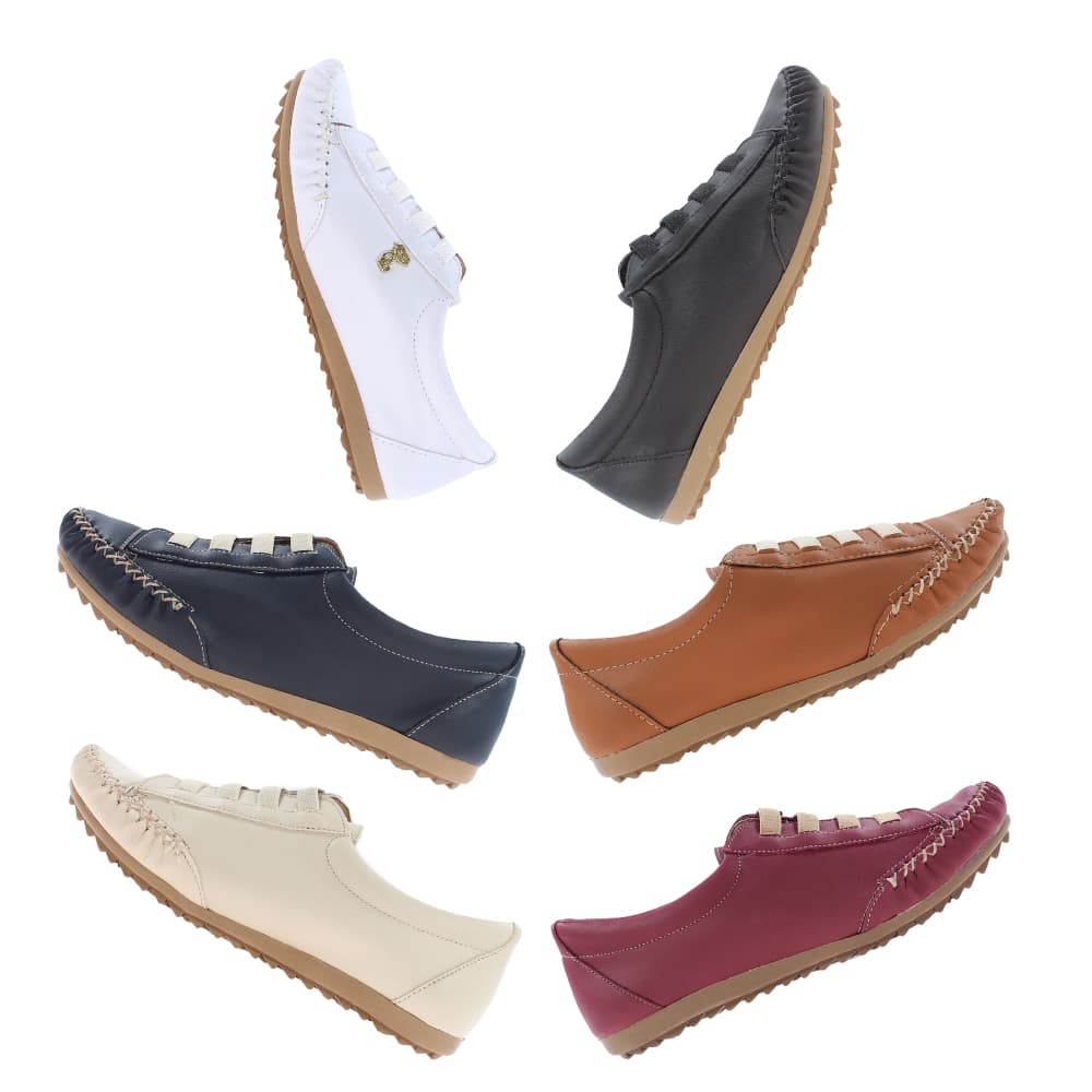 Tenis Femino confortavel e facil de calçar, mocatenis leve