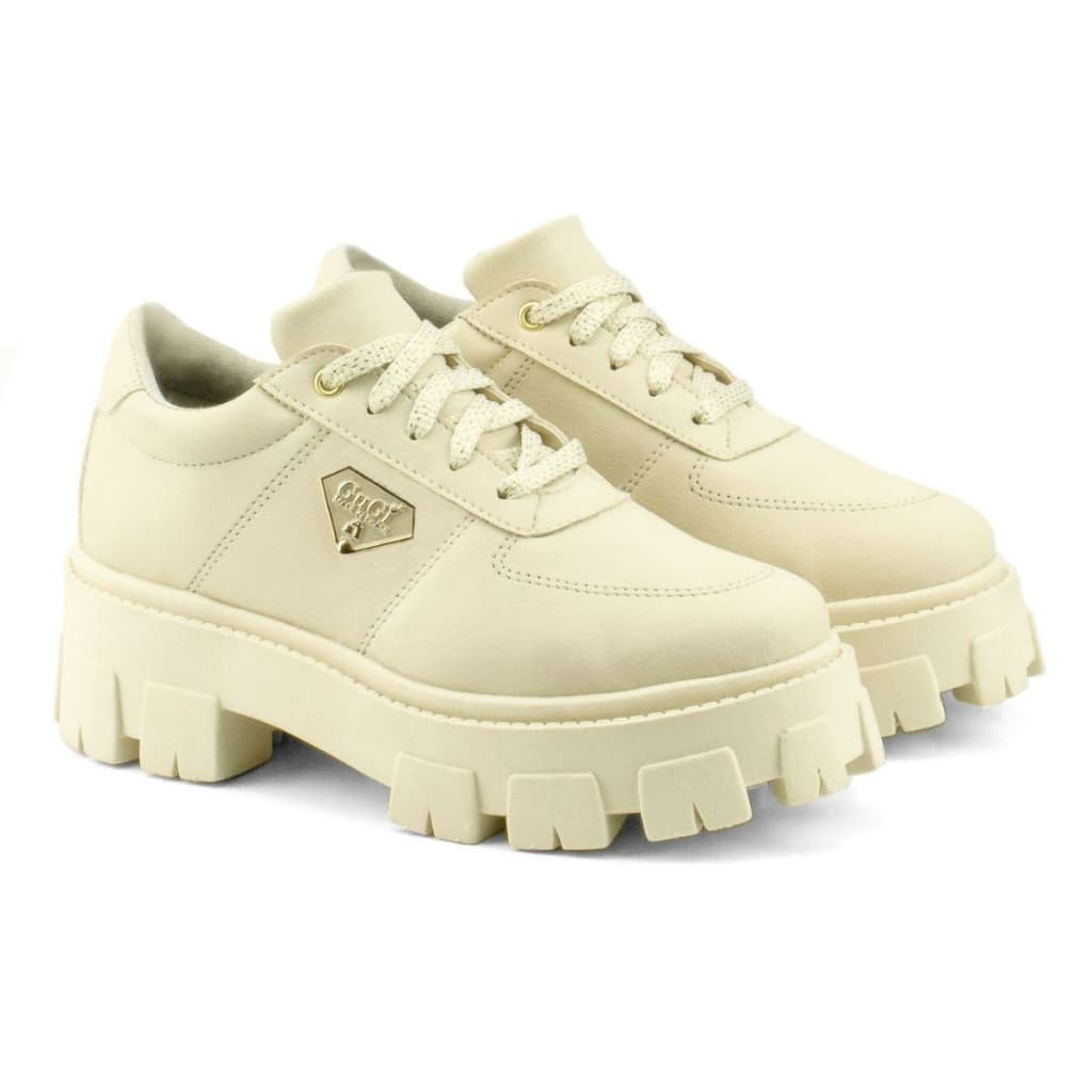 Mocassim Oxford Feminino Lançamento 2024 Com Cadarço Jg Original