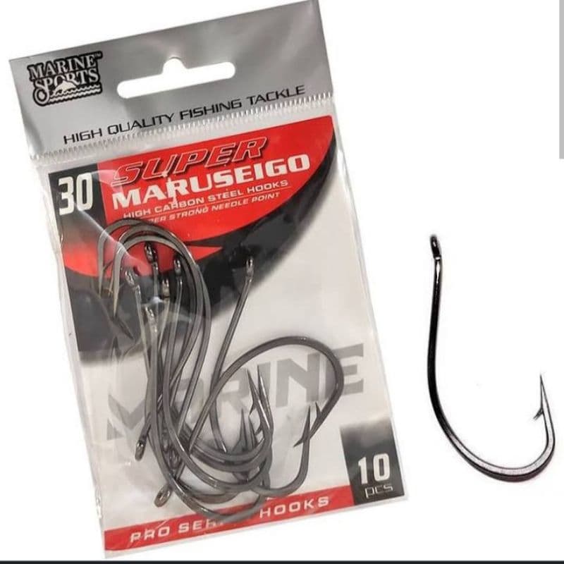 Anzol Super Maruseigo Blacknickel (numero 6 ao 30)