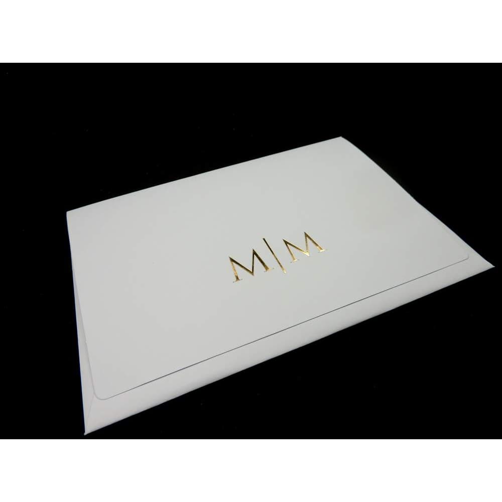 Envelopes Para Convite de Casamento, Branco, 16 cm por 22 cm Conversível