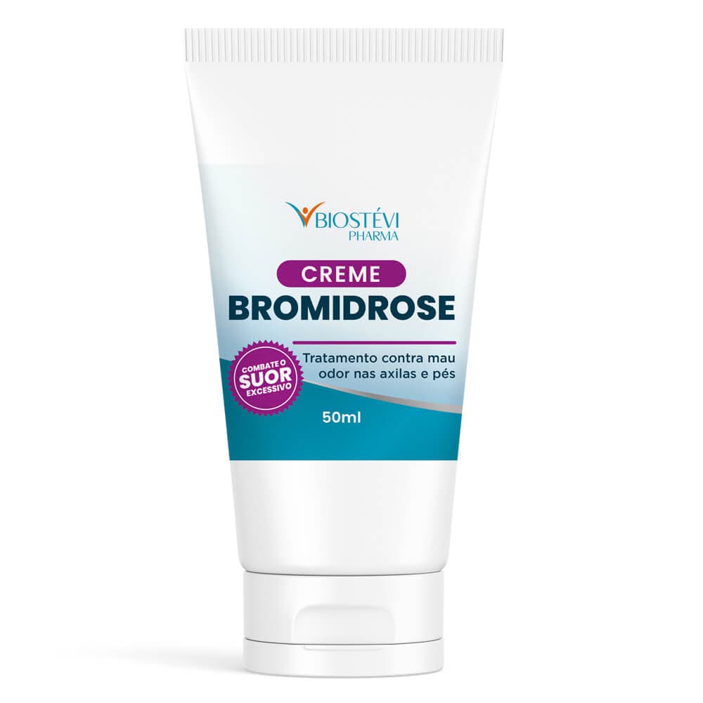 CREME PARA CONTROLE DE ODOR NAS AXILAS E PÉS (BROMIDROSE)
