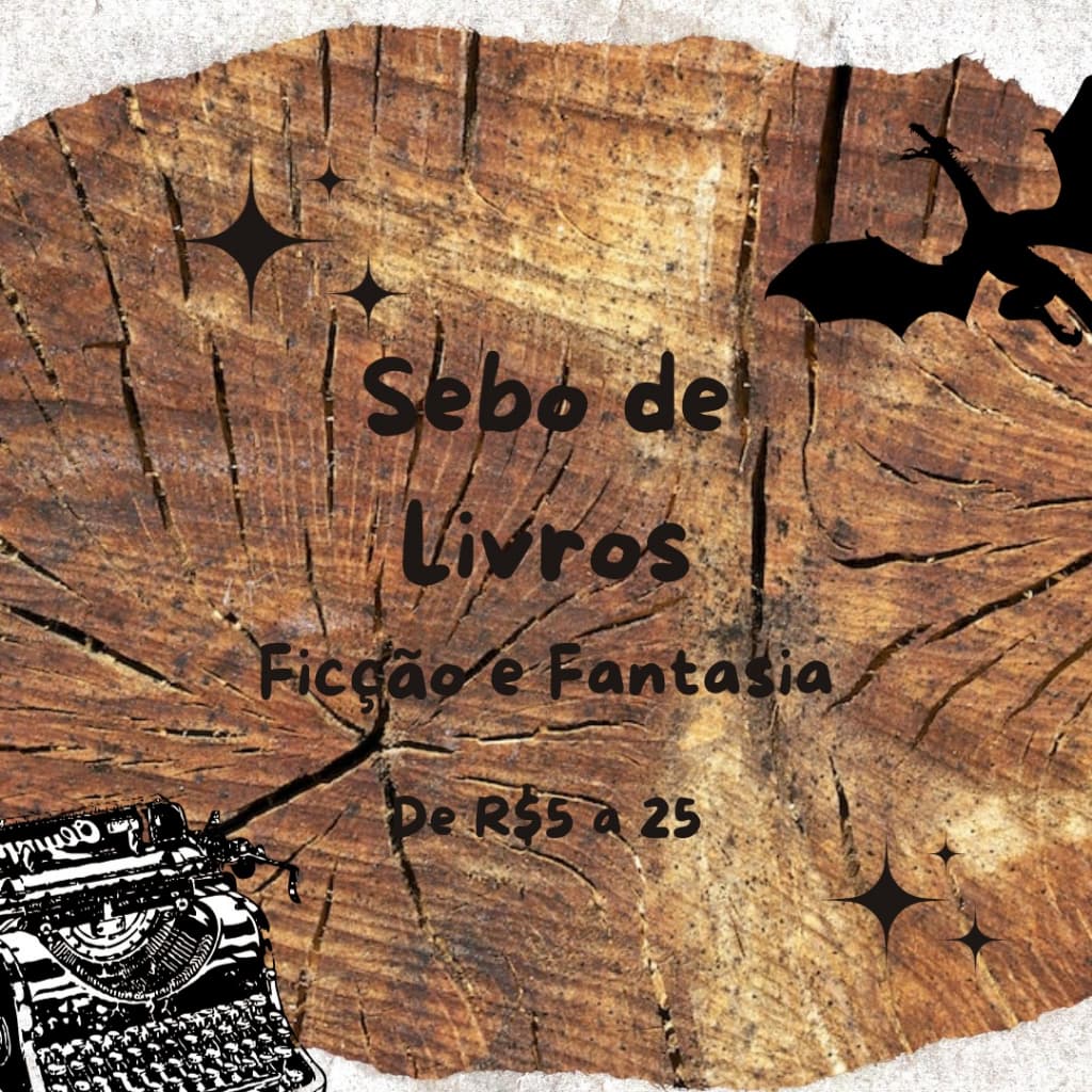 Sebo de livros - Ficção/Fantasia - De R$ 5,00 a R$ 25,00