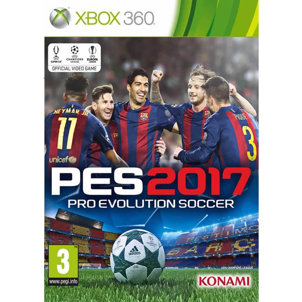 pes 2017 pro evolution soccer midia fisica - xbox 360