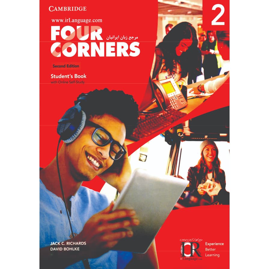 Four Corners 2 - 2° edição - (Apenas Livro do Estudante) Impressões coloridas melhor material do SHOPEE