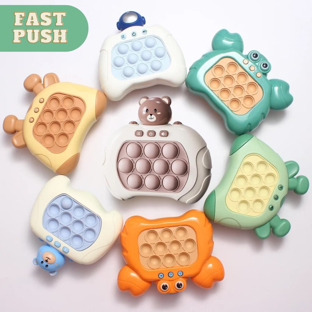 Fast Push Game POP IT Giro Brinquedo Game Anti Stress Ansiedade presente de festa
