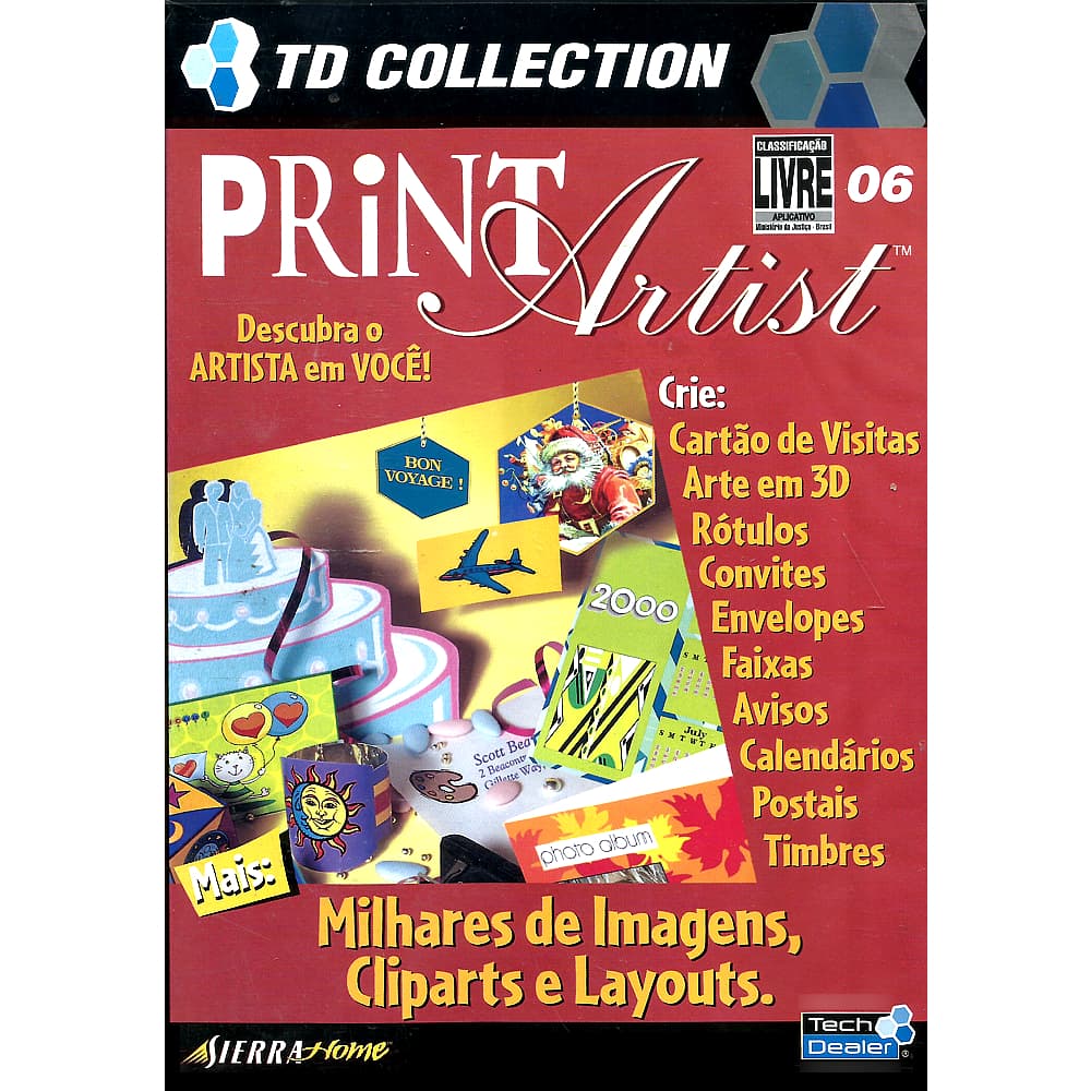 PRINT ARTIST - Aplicativo PC ORIGINAL LACRADO