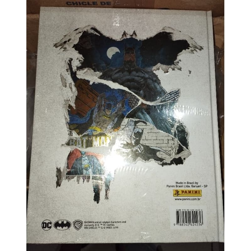 Álbum Capa Dura Batman vazio e lacrado original
