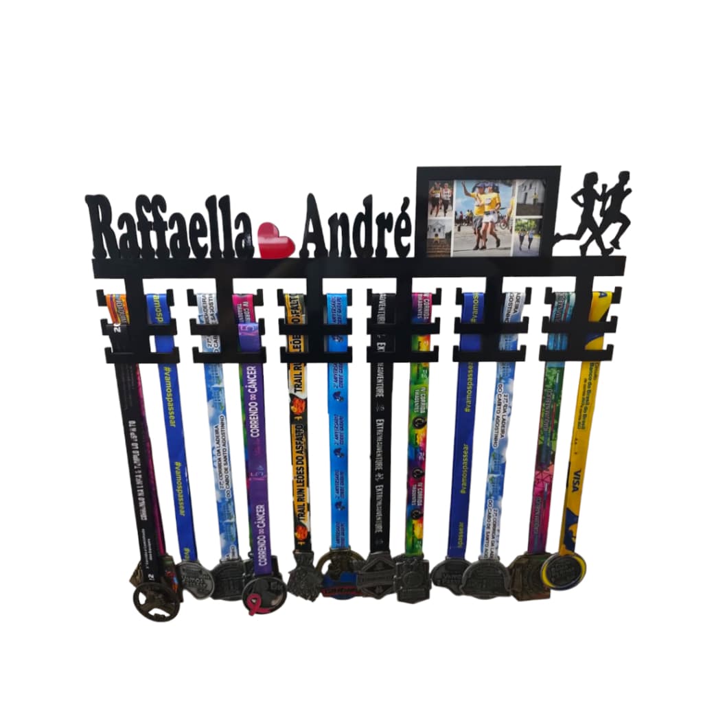 Expositor de MDF 6mm Para 32 Medalhas Personalizado