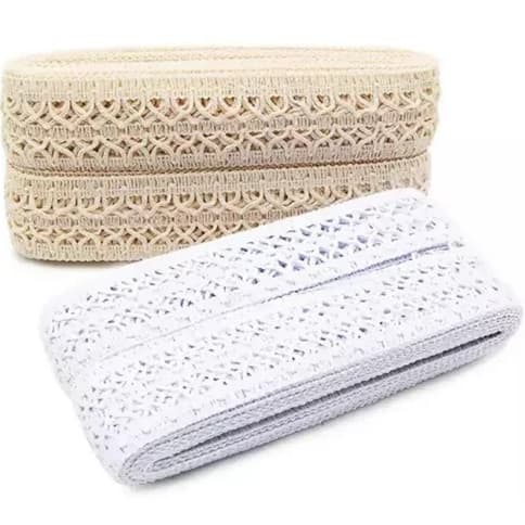 Renda de algodão (42mm) Ref 6522 -10metros