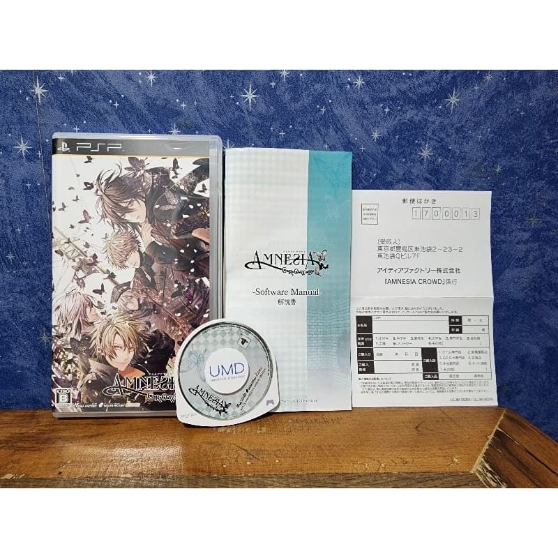 Jogo - Amnesia Crowd - Sony Playstation Portable PSP