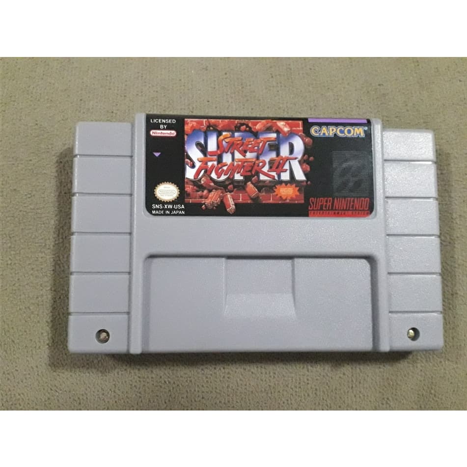 Super street fighter 2 p/ super Nintendo Aproveite!!!