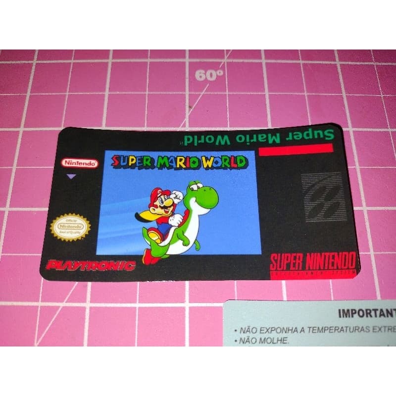 label snes super Nintendo n64 master system ou mega drive