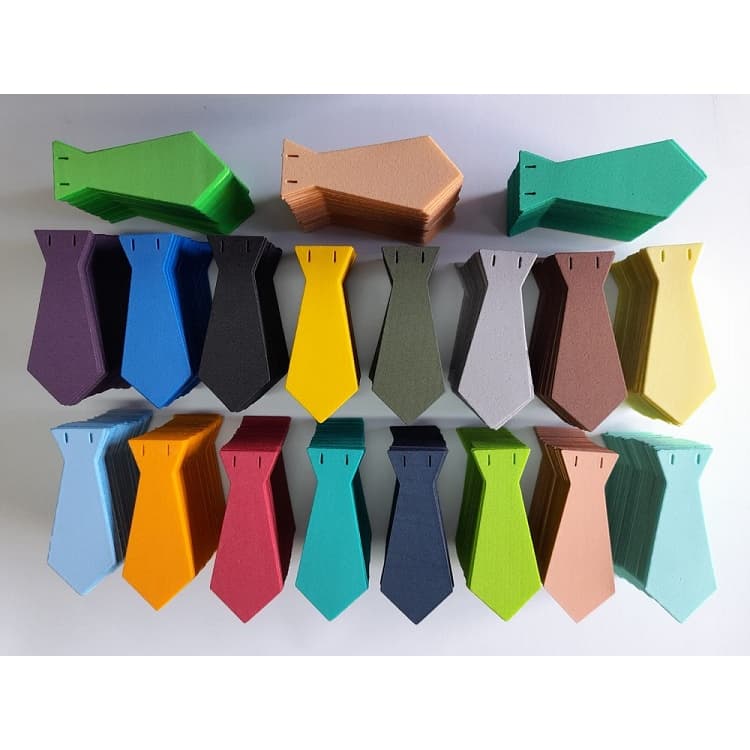 Kit 100 Gravatas Pet Eva lisa para cão e gato Pet Shop 11cm Atacado