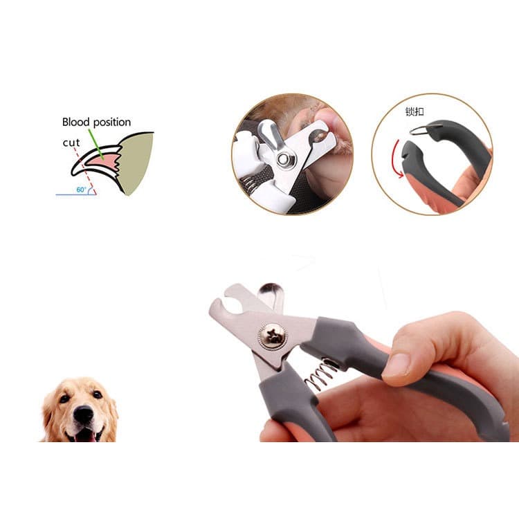 Alicate cortador de unha cachorros medio para caes e gatos pets