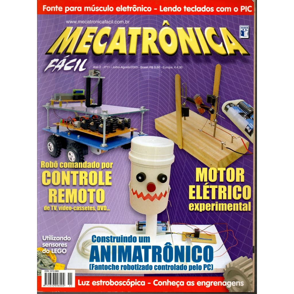 Revista Mecatrônica Fácil, Ano 2, Nº 11, Julho/Agosto/2003