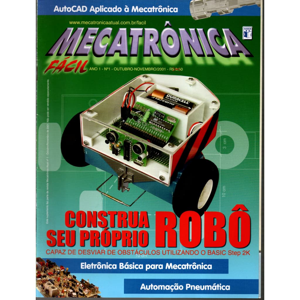 Revista Mecatrônica Fácil, Ano 1, Nº 1, Outubro/Novembro/2001