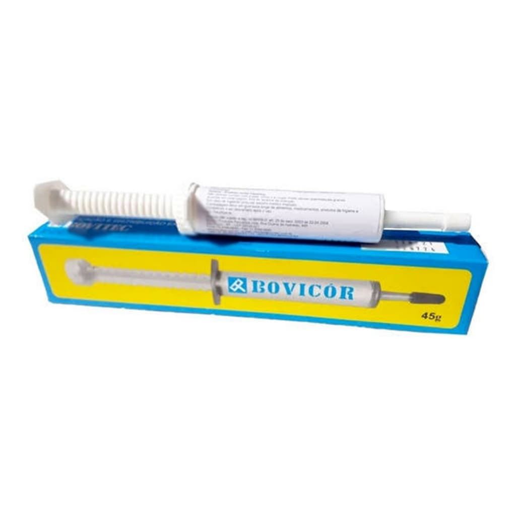 Creme Pomada Bisnaga P/ Marcar Cavalo Gado Boi a Frio Mochar Descornar Bezerros Bovicór 45gr