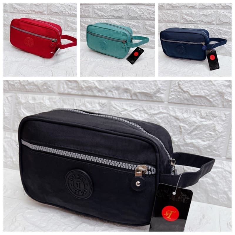 Necessaire Bolsa de Mão Bag Multiuso 2 Divisorias Unissex 6261