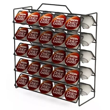 ORGANIZADOR PORTA SUPORTE 50 CÁPSULAS CAFÉ DOLCE GUSTO