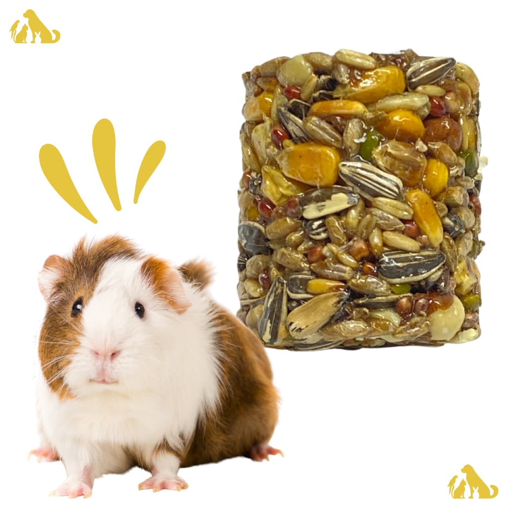 2 Unid. Hamster Kit Alimento Petisco Roedor - Roedores