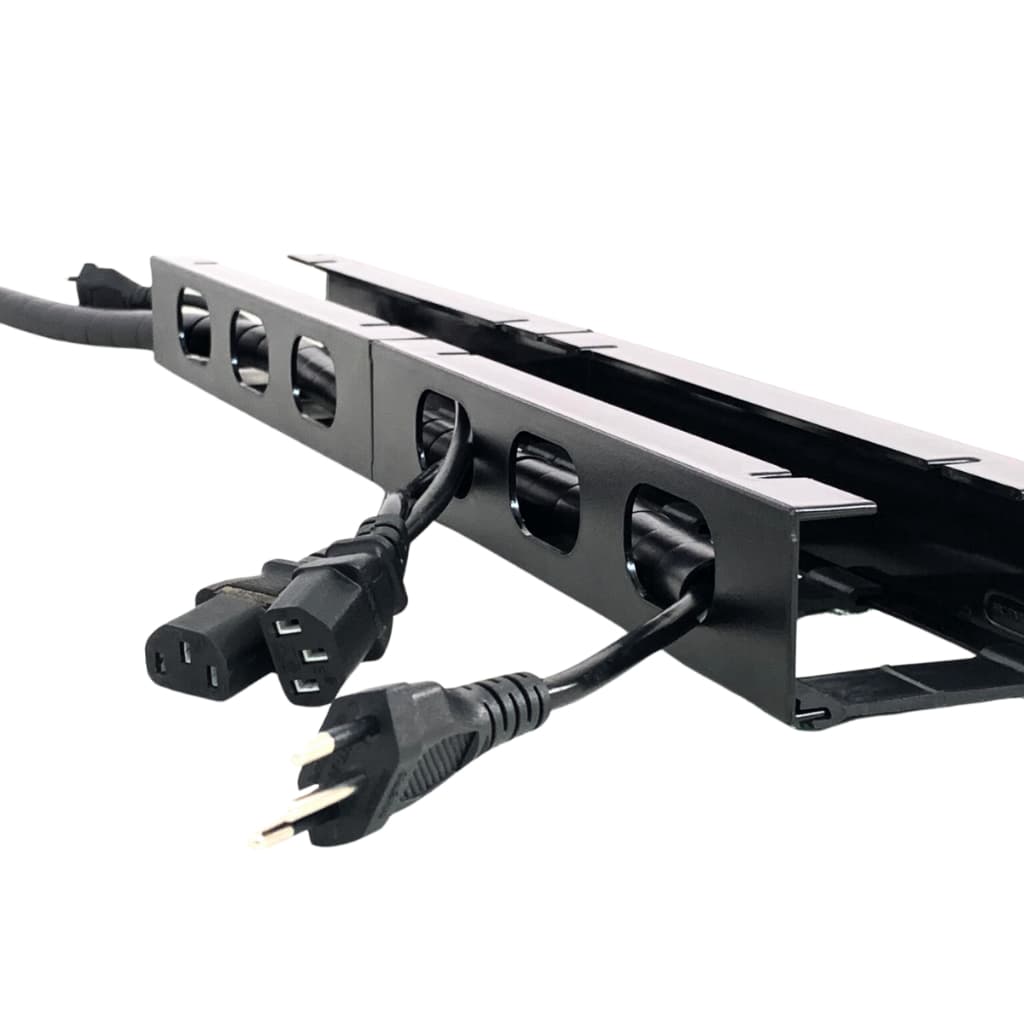 Organizador de cabos e fios guia de cabos baixo mesa Setup gamer esconder cabos canaleta  p/ cabos