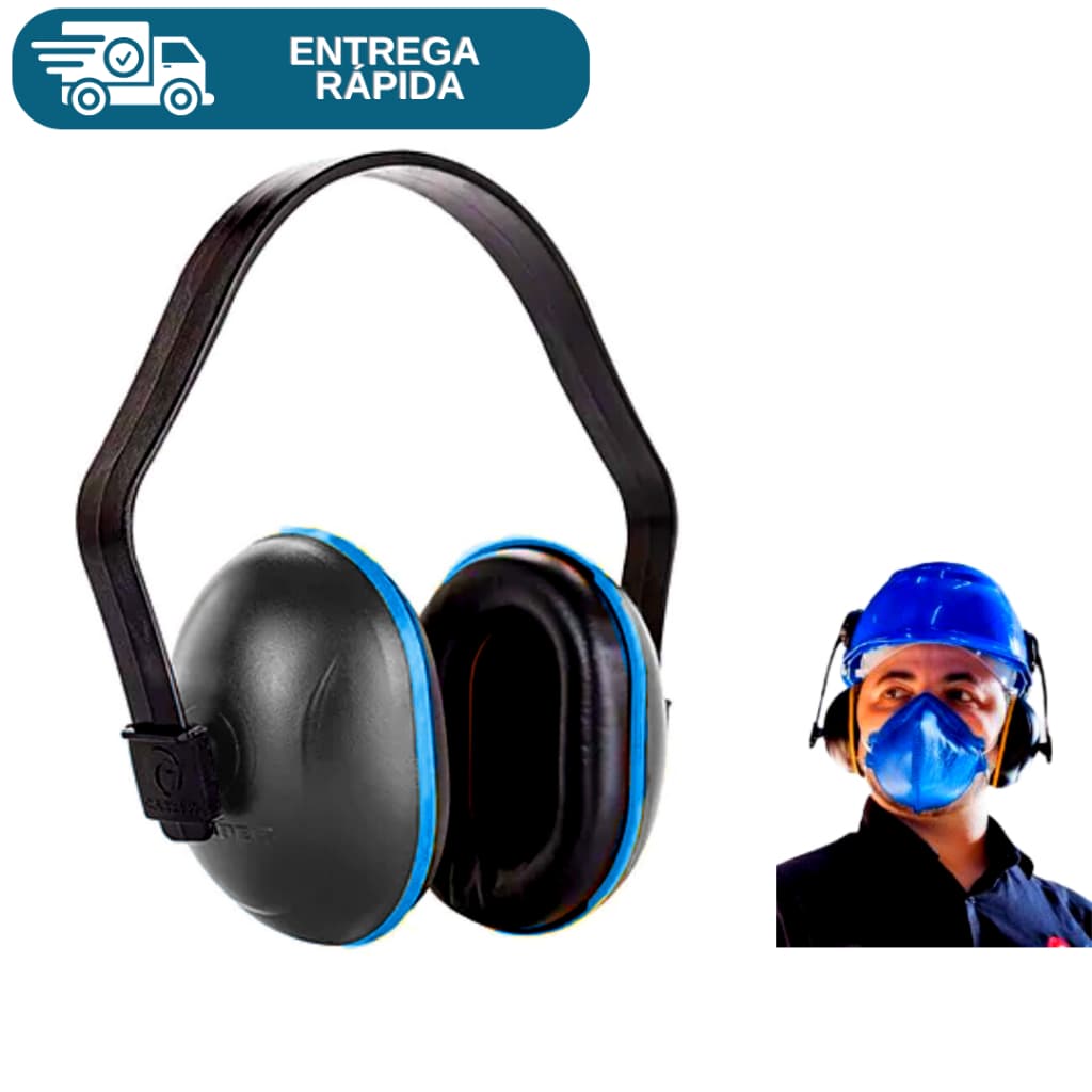 Abafador De Ruídos Protetor Auricular Tipo Concha 18DB Camper C-200 Auditivo Ouvido Epi Autista