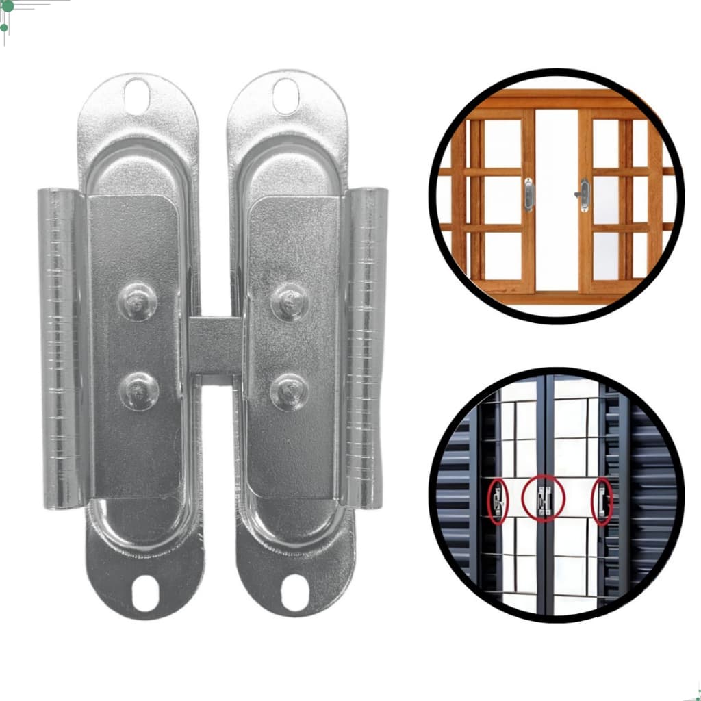 Trinco Fecho Tranqueta Aço Para Janela Veneziana Cadeado