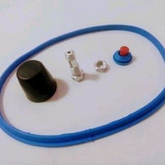 Kit universal para panela de pressão 4,5L, 1Borracha silicone, 1peso,1pino central+ válvula de segurança silicone