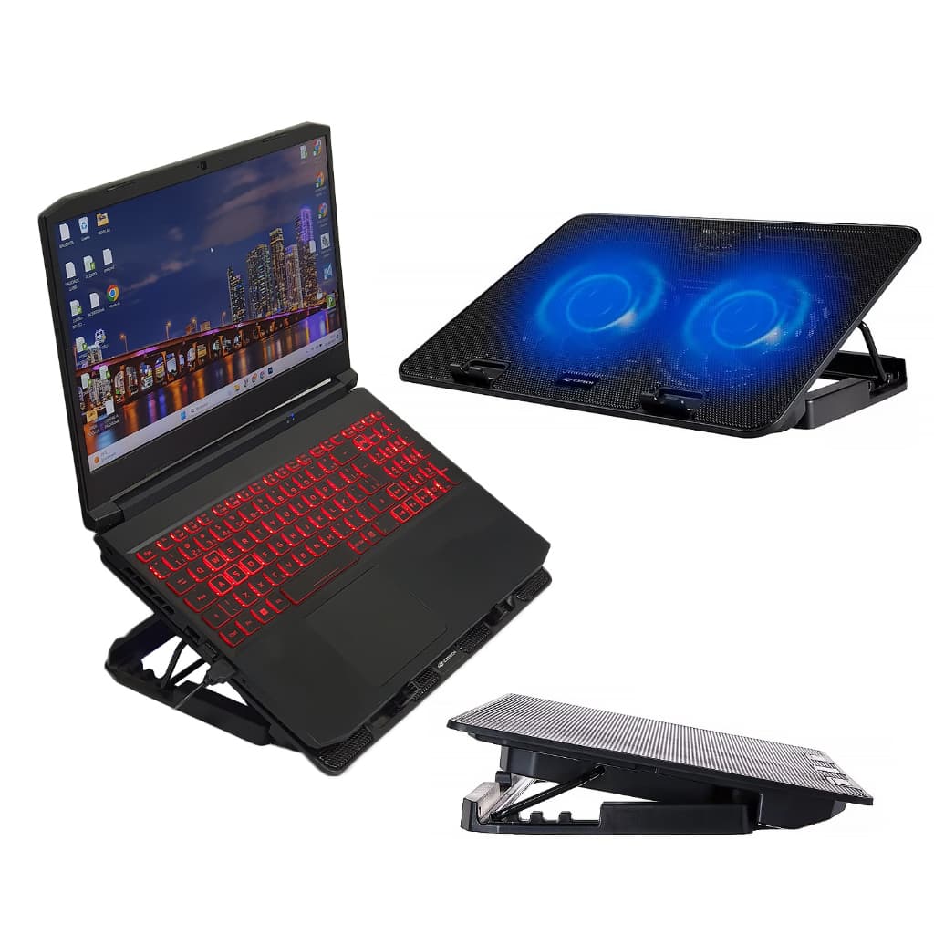 Base Suporte Refrigerada Para Notebook C3tech Nbc-50bk Preto