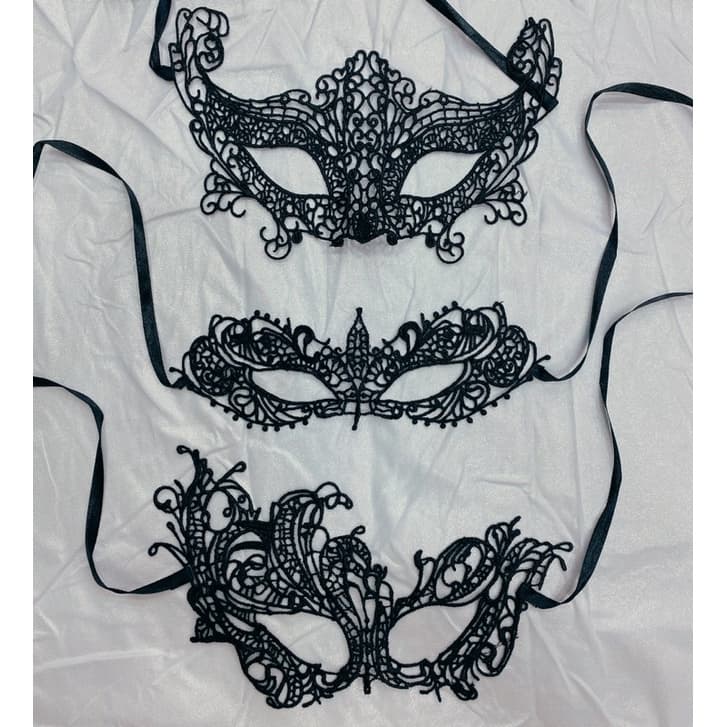 máscara de renda preta festa fantasia , baile , halloween , carnaval etc
