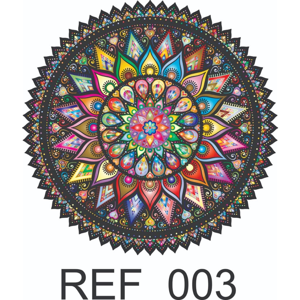 Placa Mandala Quadros Decorativos Decoração Sala Quarto Mdf