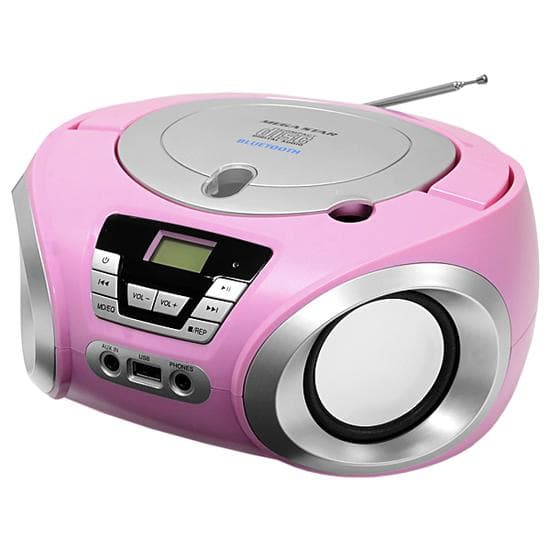 RADIO RETRO Micro System 1.200 watts reprodutor cd pendrive usb com Bluetooth Bivolt