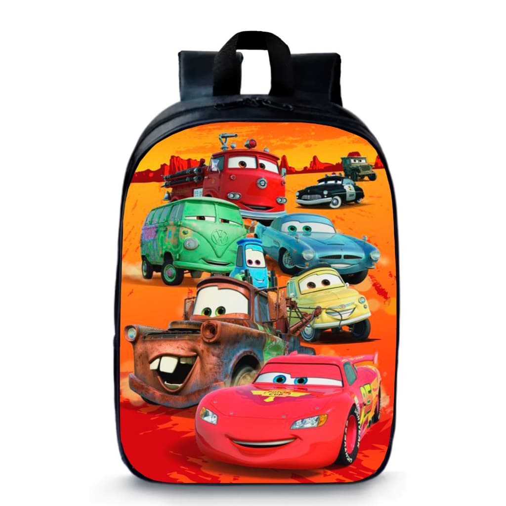 Mochila Pequena Pré-escolar Carros Relâmpago Mcqueen Lançamento
