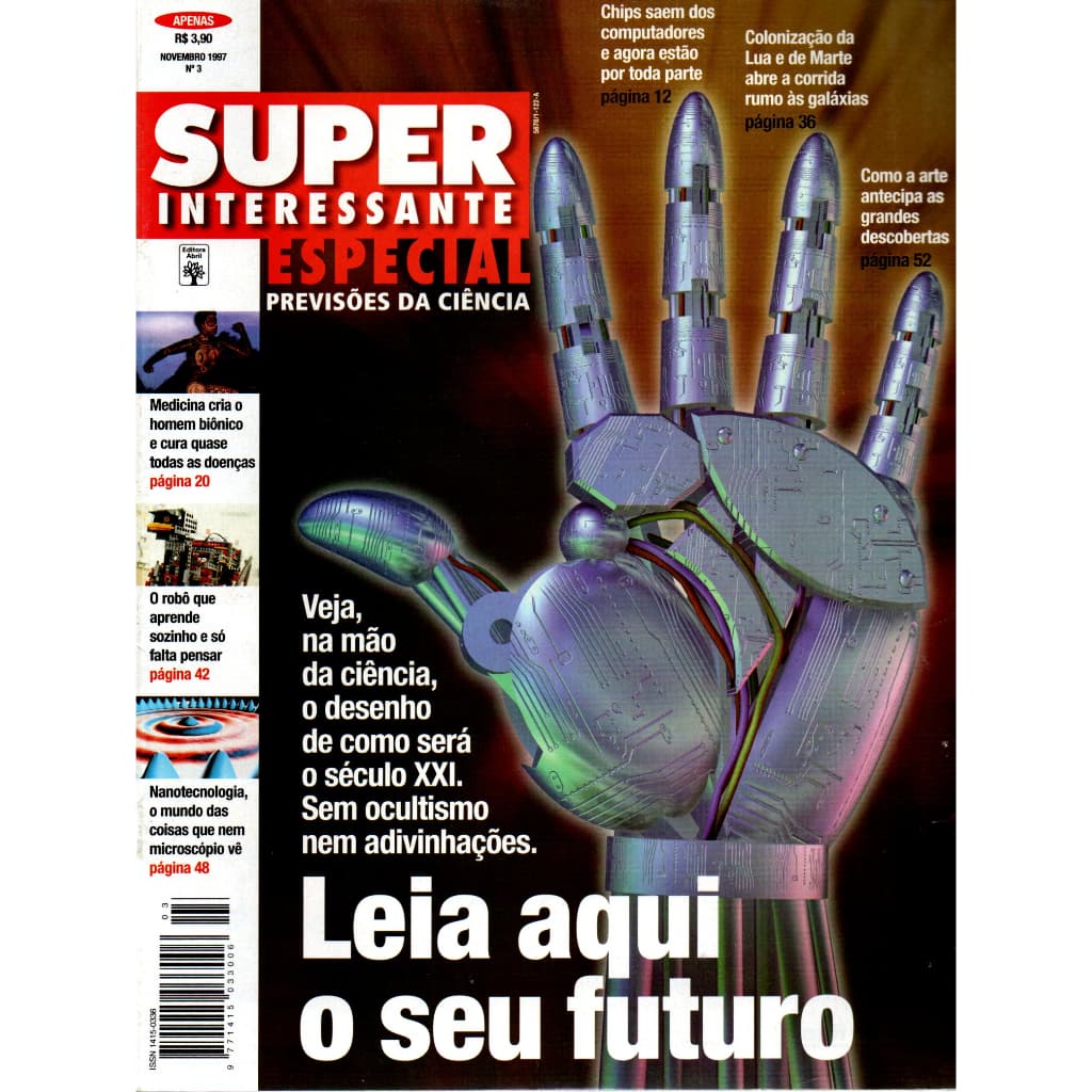 Revista Super Interessante, Nº 3, Novembro De 1997