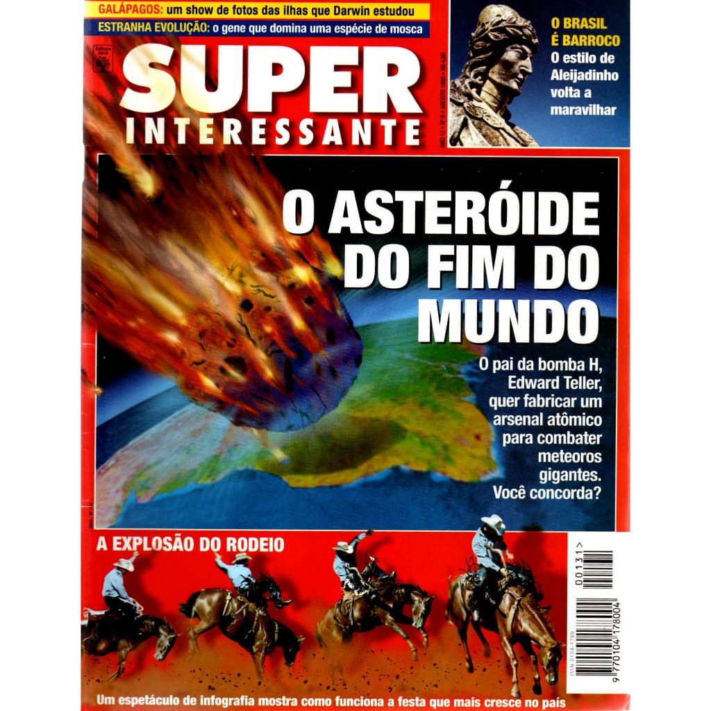 Revista Super Interessante, Ano 12, Nº 08, Agosto De 1998