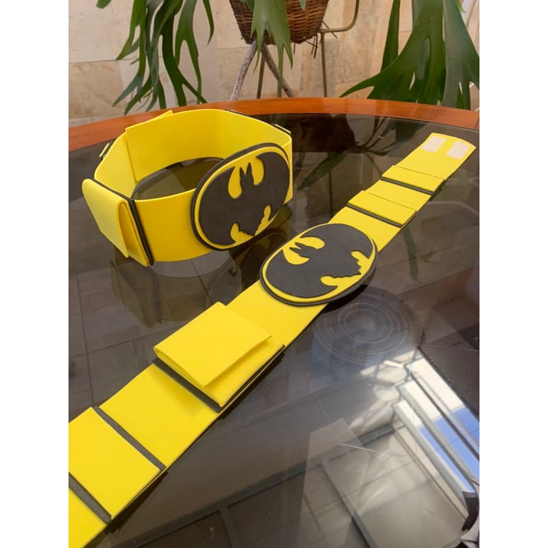 Cinto super heróis Eva fantasia