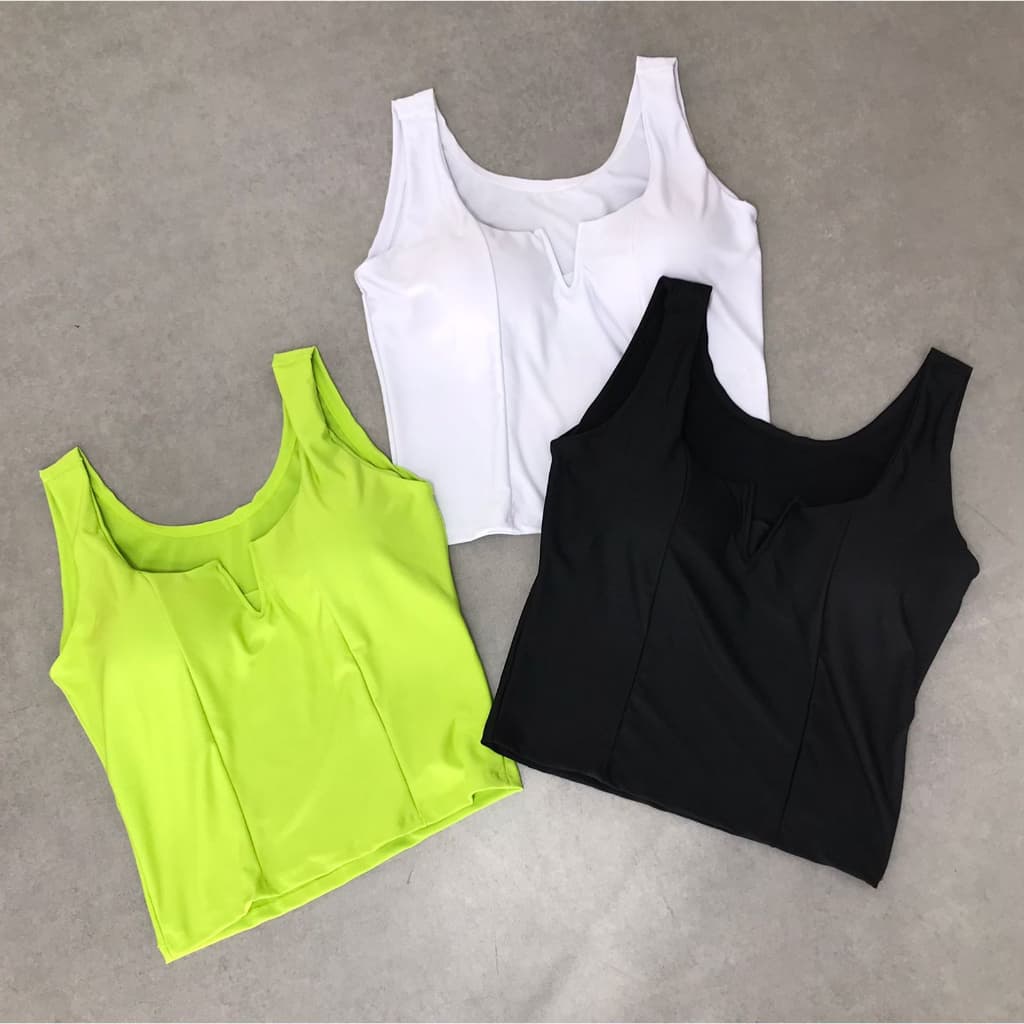 Cropped Plus size decote V blusa feminina Premium