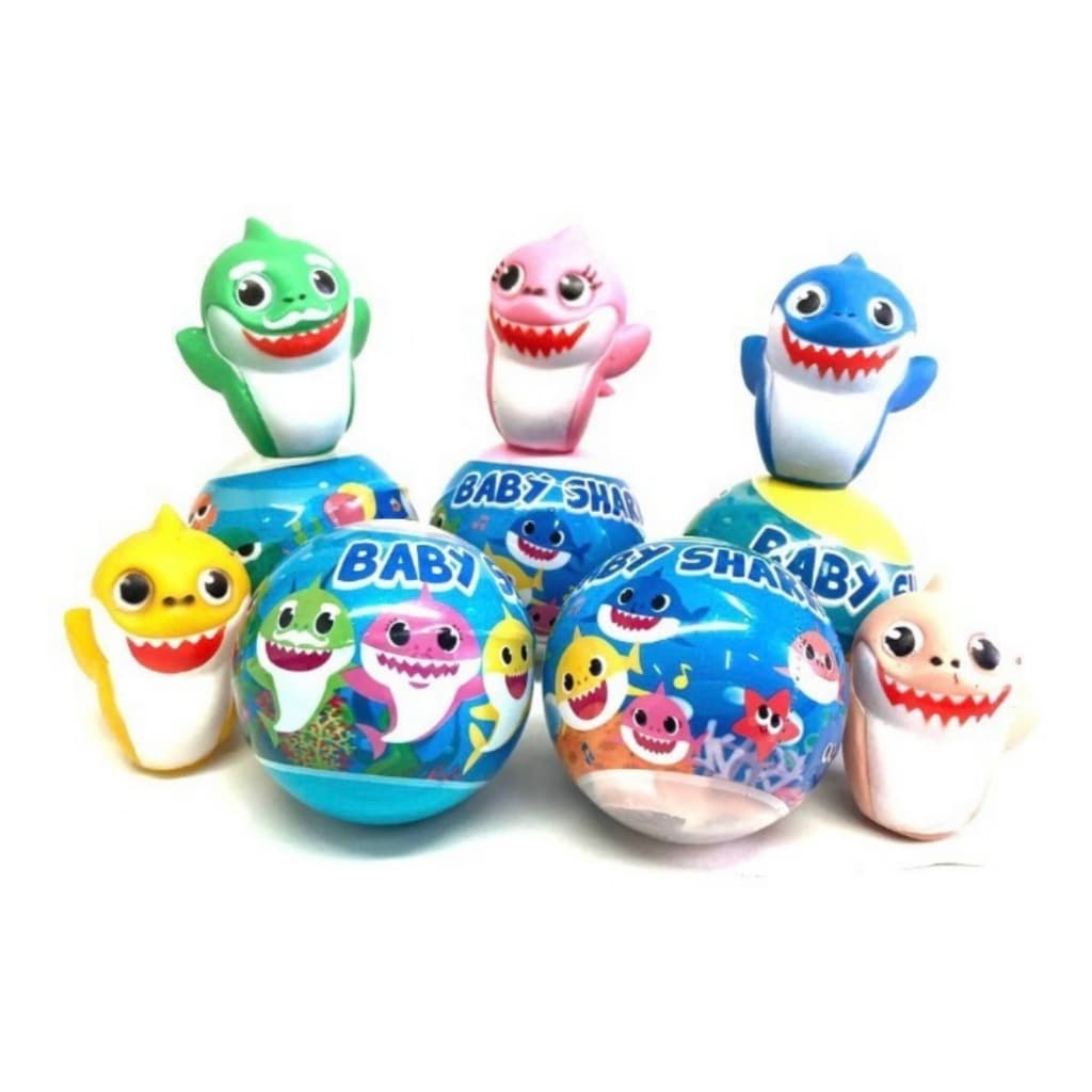05/12 UN Brinquedo Dedoche Baby Shark. Ideal para lembrancinhas de Festas Baby Shark. Saquinho Surpresa Baby Shark.