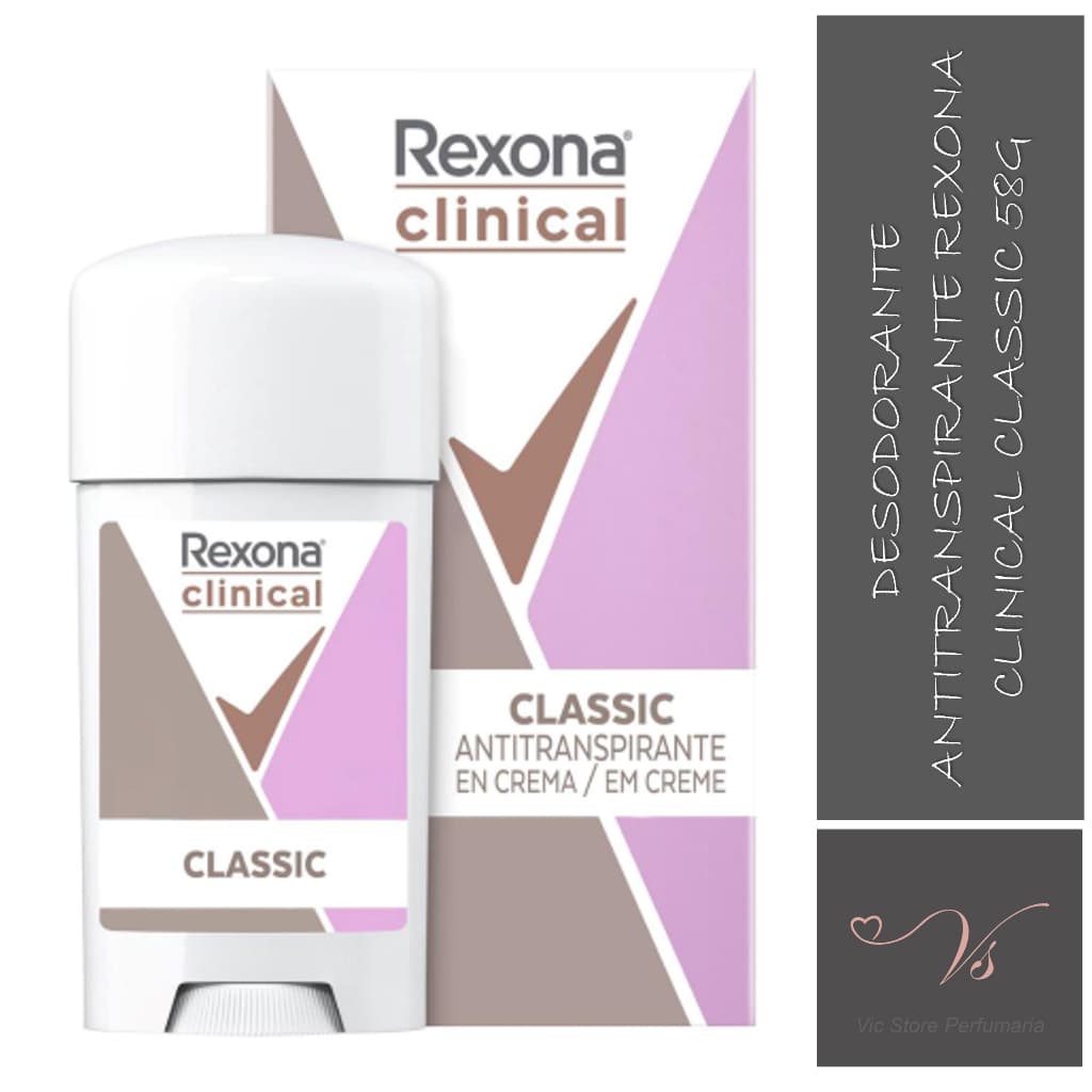 Desodorante Antitranspirante Rexona Clinical Classic 58g