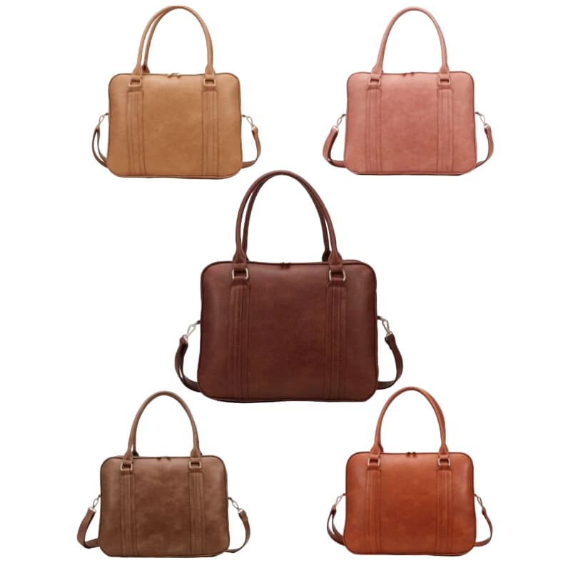 Pasta Executiva Notebook Maleta - Bolsa Transversal Alta Qualidade Reforçada, Bolsos À Prova D'Água