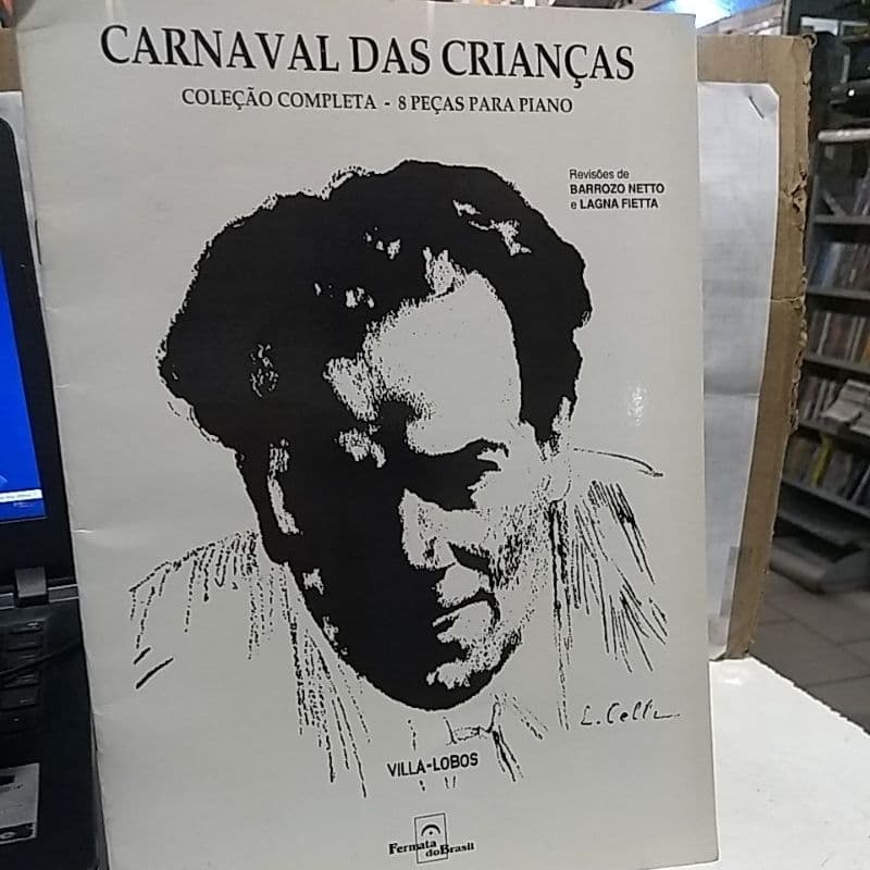 MÉTODO VILLA LOBOS -CARNAVAL DAS CRIANÇAS 8-PEÇAS PARA PIANO