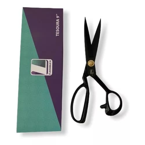 Tesoura De Alfaiate Profissional Lanmax nos tamanhos 8, 9, 10, 11 e 12 Alfaiataria