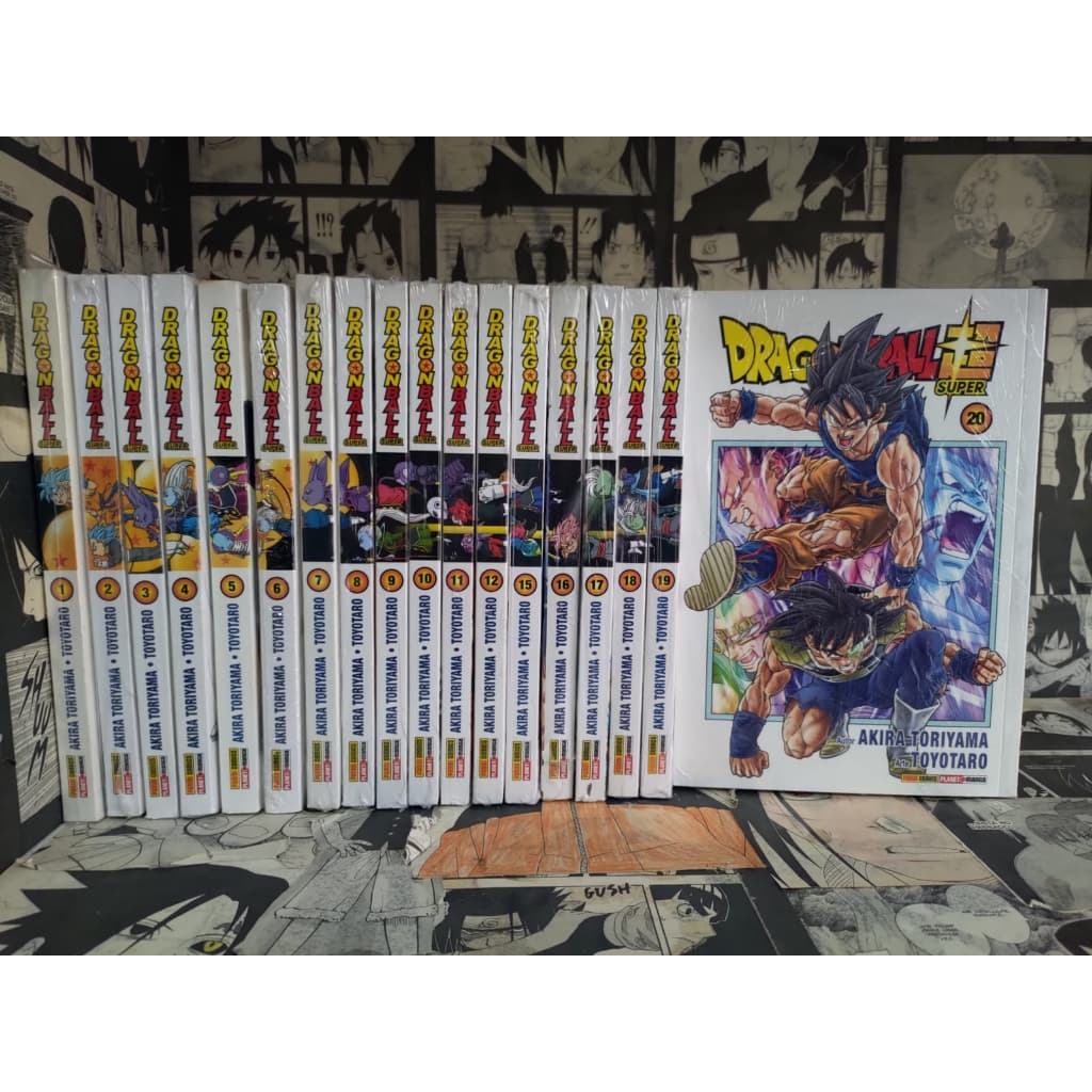 MANGA DRAGON BALL SUPER DBS PANINI COMPLETE SUA COLEÇAO VOLUMES AVULSOS [KYAHSHOPEE]