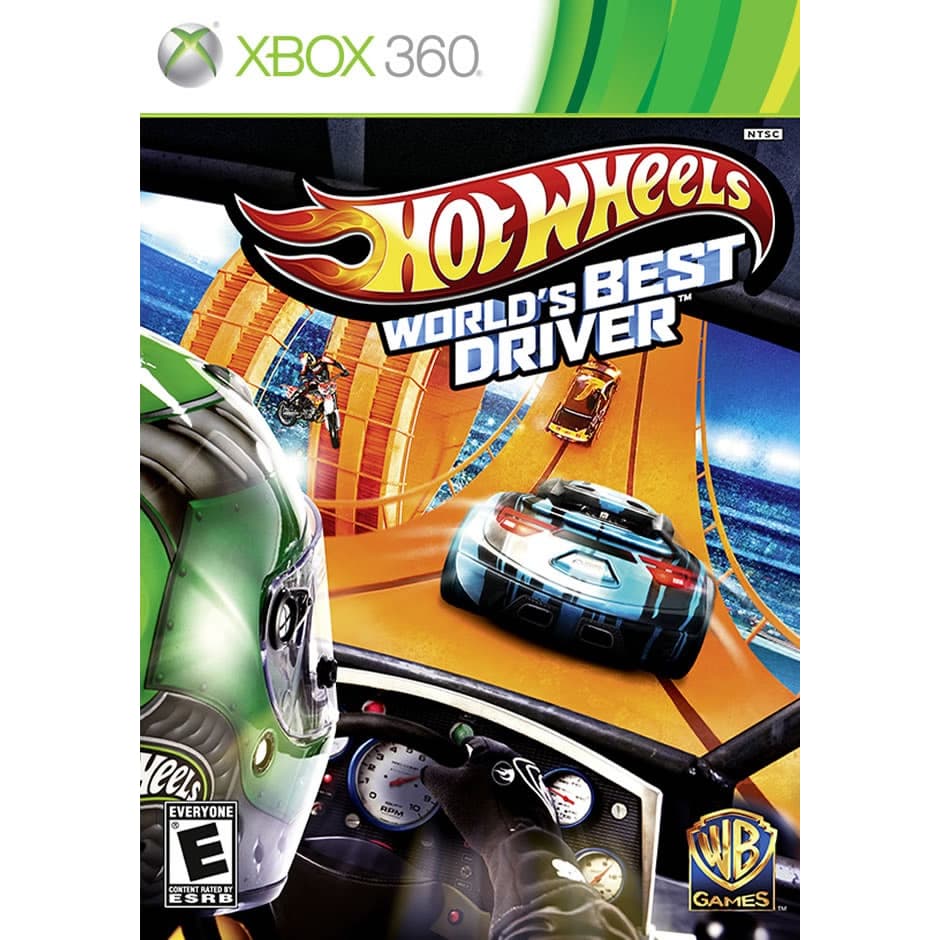 hot wheelss world´s best driver midia fisica - xbox 360