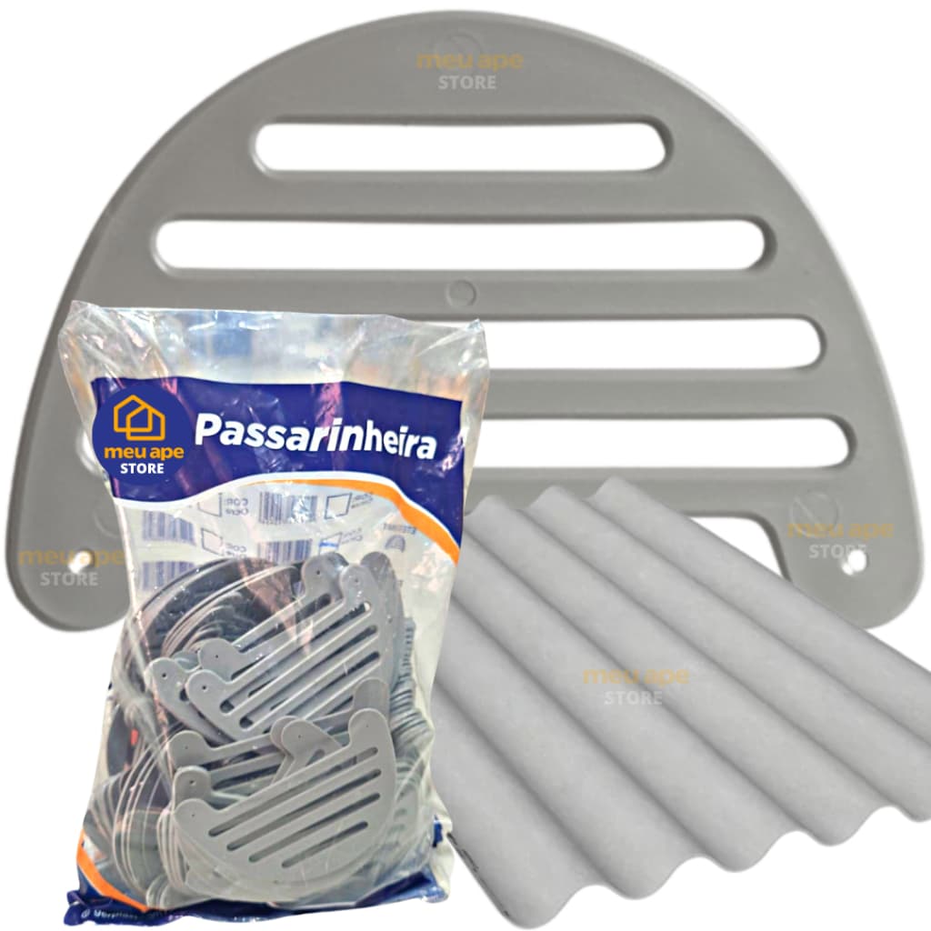 Tela Passarinheira Para Telhado Brasilit 100un