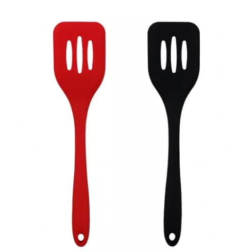 Espátula De Silicone Chapeiro Vazada Fritura 28.3 CM