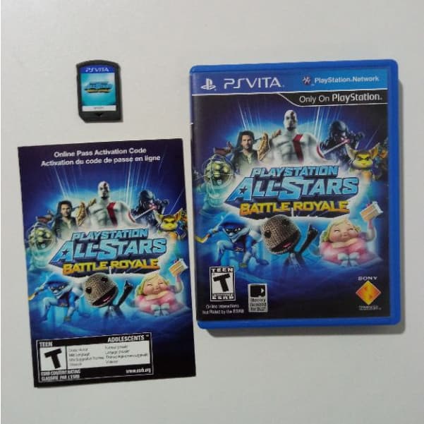 Playstation All-stars Battle Royale PS vita psvita original pronta entrega