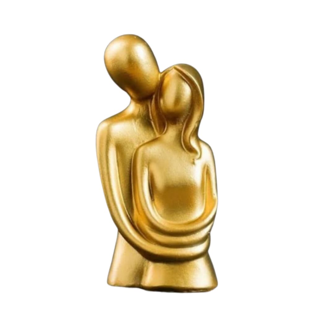 Estátua decorativa/ decoração para casa/ presentes de casal/Gesso