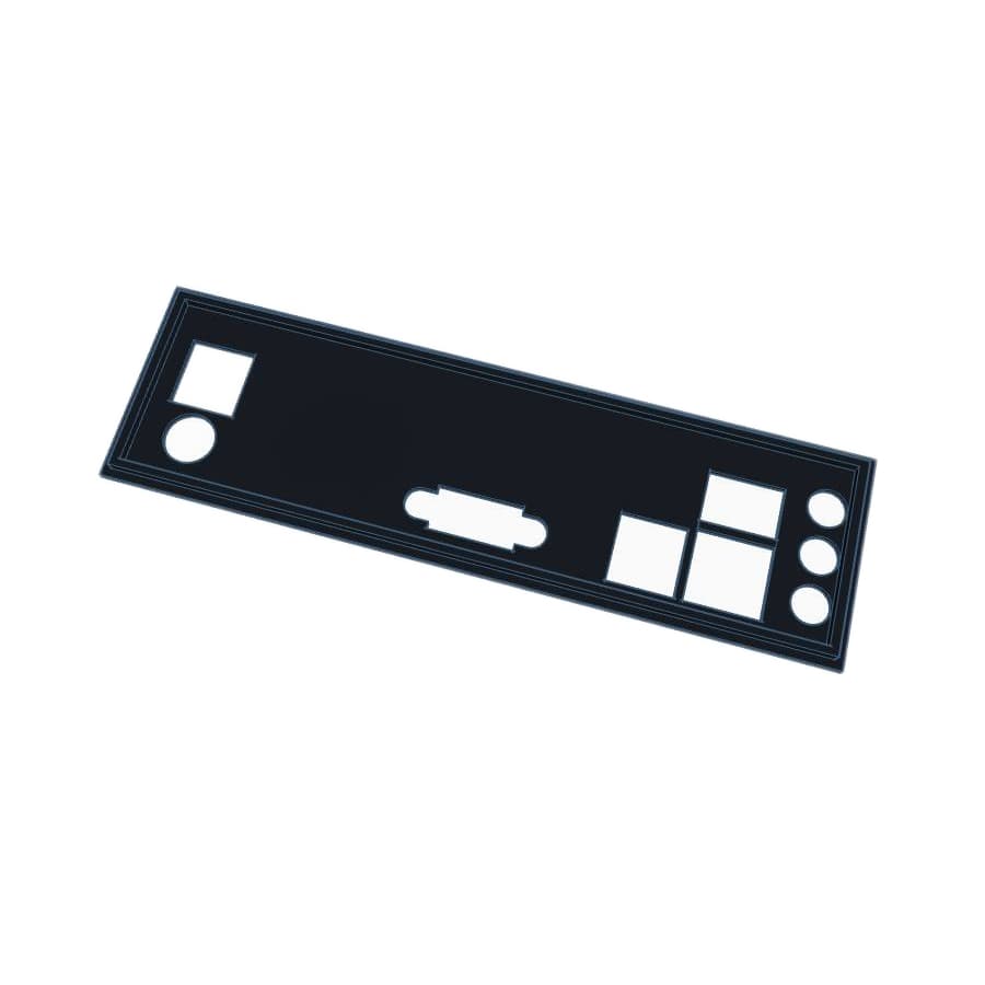 Espelho Backplate Da Placa Mãe Asrock Am1b-m - Frete Grátis com cupom