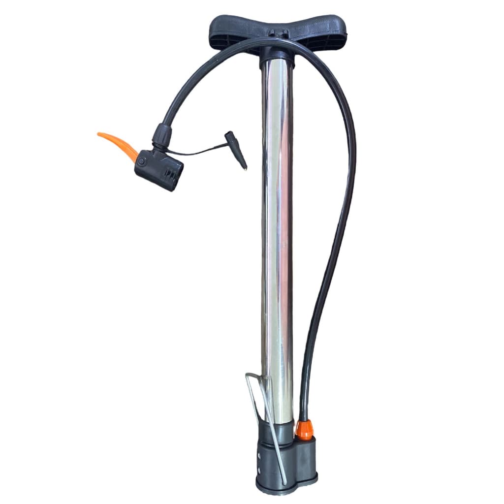 Bomba De Ar Manual Bolas Pneus Bicicletas Bikes Colchões Boias Brinquedos Infláveis 3 Bicos Cabo Emborrachado